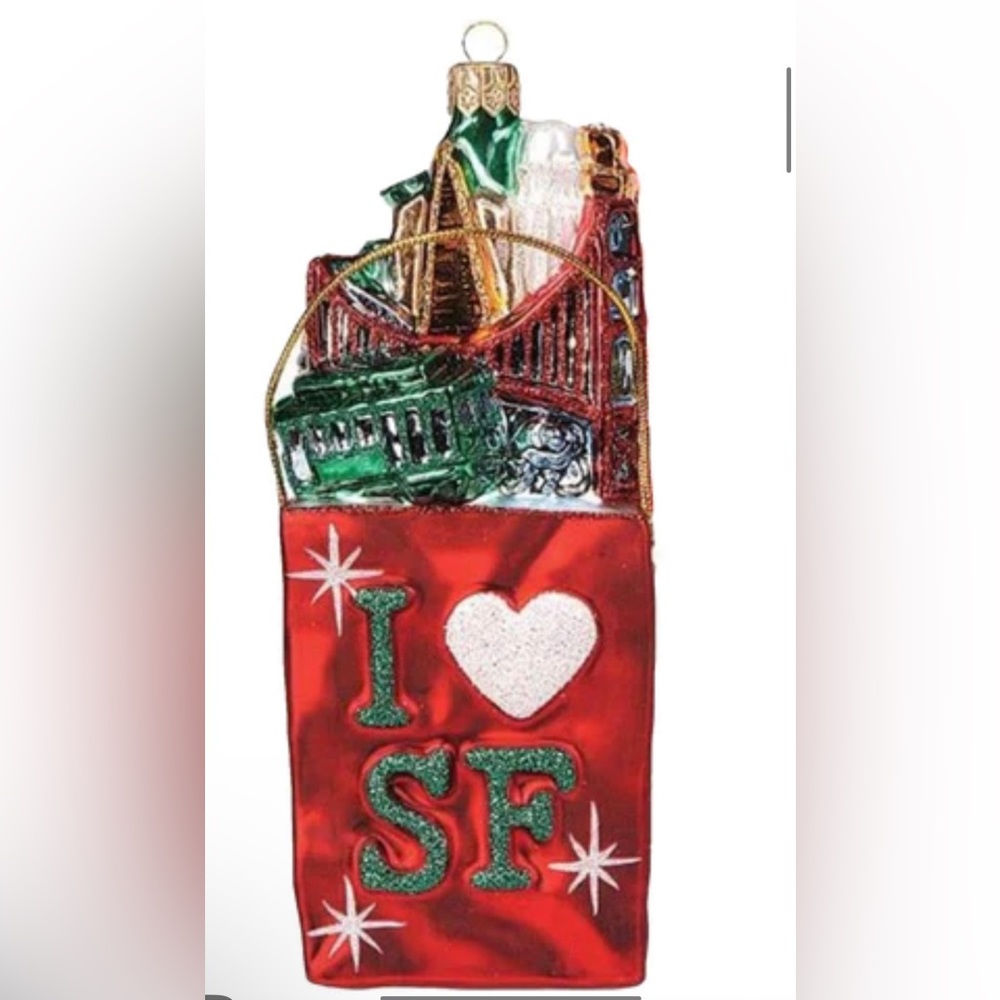 San Francisco Ornament